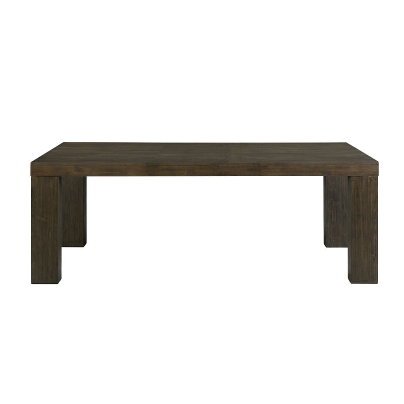 Grady 6PC Dining Set (72" Table + 4 Chairs + Bench) in Brown