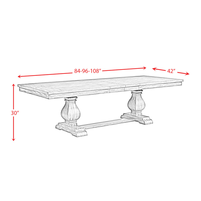 Gramercy 7PC Dining Set-Table and Six Chairs