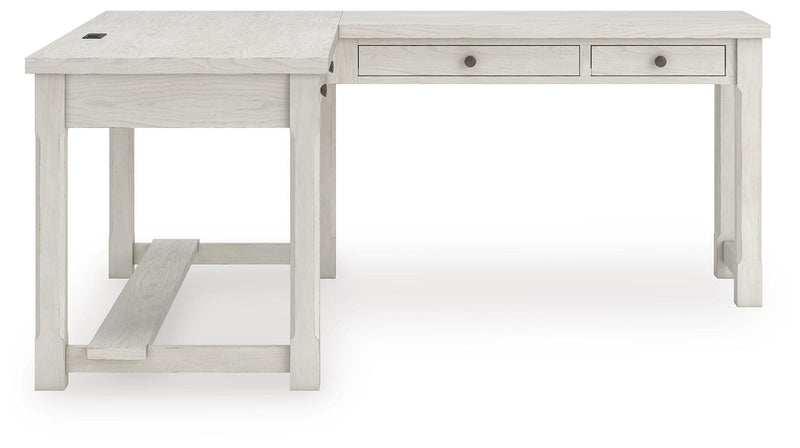 Robbinsdale L-Shaped Home Office Desk
