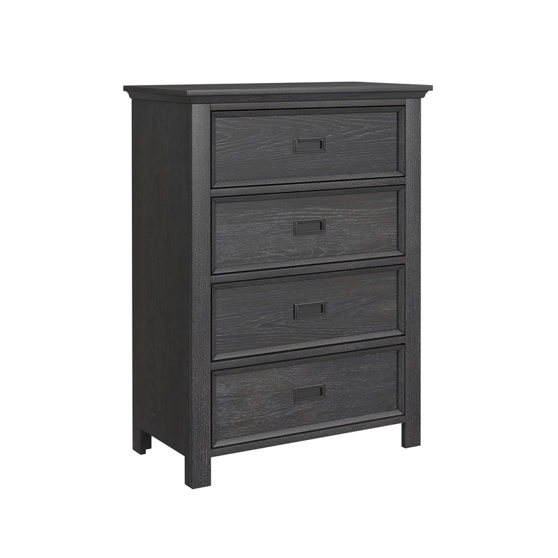 Hampton Kids Over Bunk with Staircase and Trundle Bedroom Set