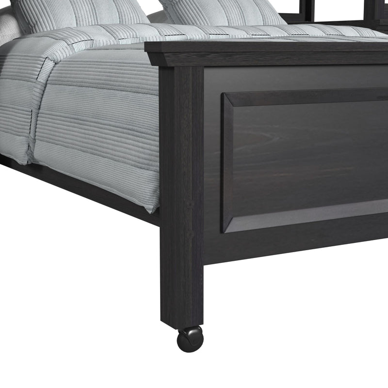 Hampton Kids Over Loft with Staircase and Desk with Speaker Bedroom Set