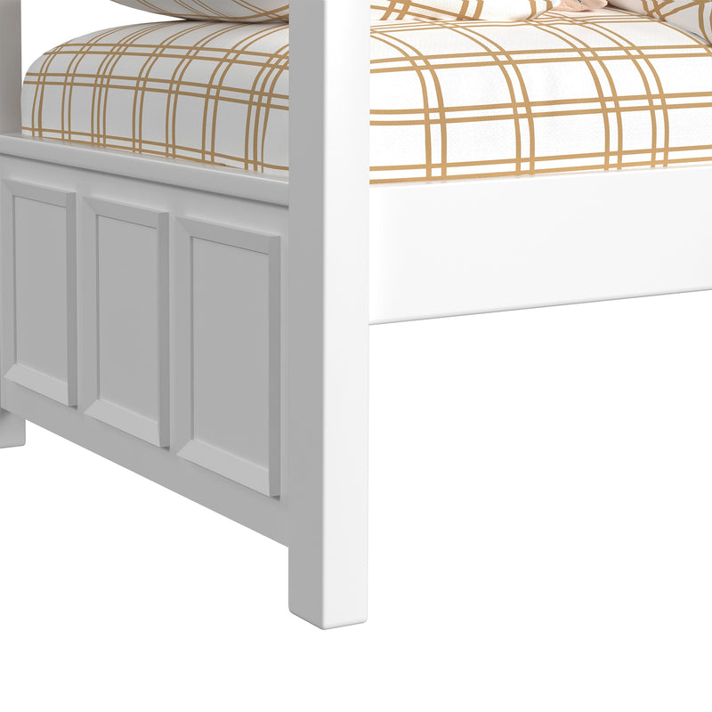 Hampton Kids Over Bunk with Ladder Bedroom Set