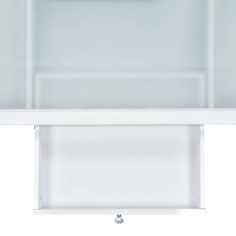 Jacey Complete Dressing Table with Lightbulbs