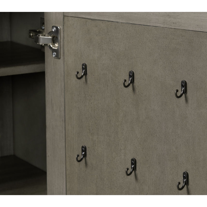 Kings Court 1 Door and 7-Drawer Chest in Grey