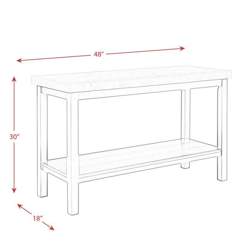 Kansas 3PC Occasional Table Set-Coffee Table, One End Table & One Sofa Table