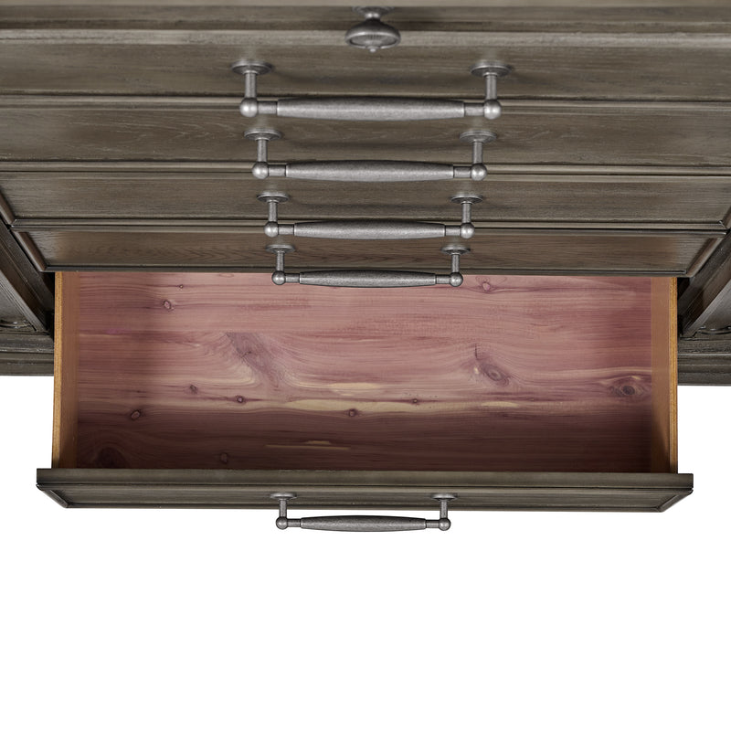 Kings Court 6-Drawer Chest in Grey