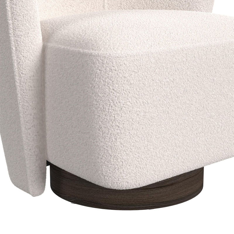 Kuga Swivel Chair in Ching Sand