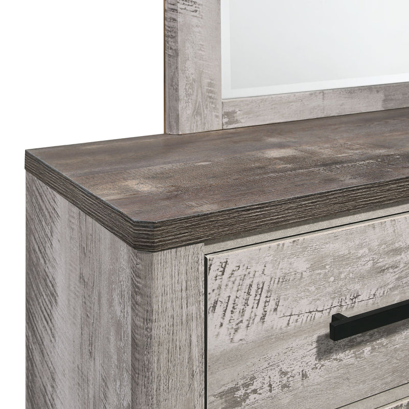 Millers Cove 7-Drawer Dresser with Mirror