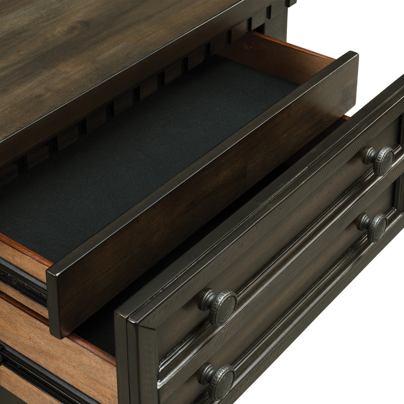 McCoy 2-Drawer Nightstand with USB