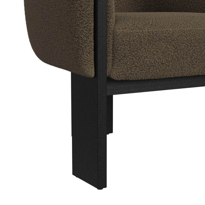 Modern Chair in Joy Cocoa