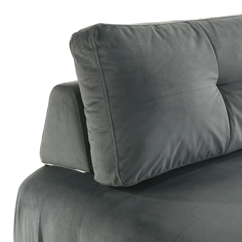 Nahla Modular Chair in Marine Light Grey
