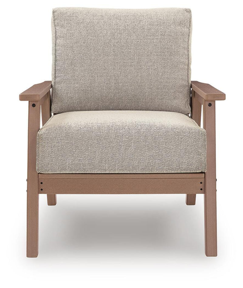 Cliffs Beach Outdoor Lounge Chair with Cushion (Set of 2)