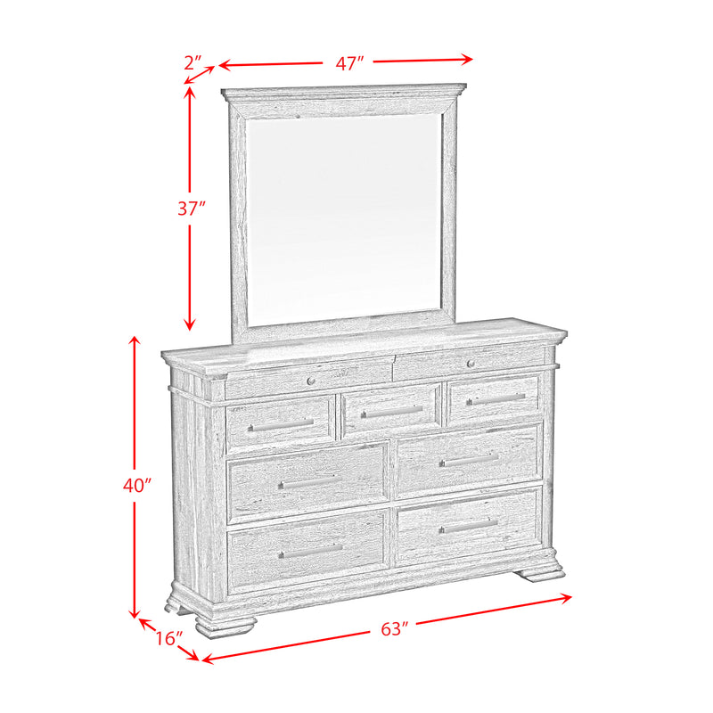 Park Ridge Sleigh Storage Bedroom Set