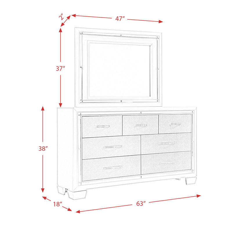 Platinum Queen Platform Storage 5PC Set