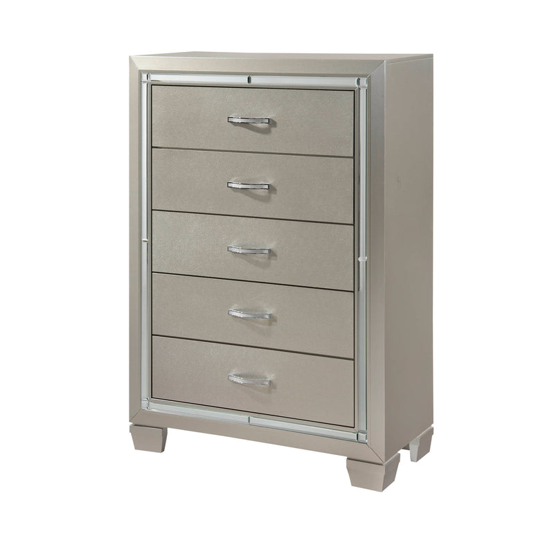 PLATINUM YOUTH PLATFORM W/ TRUNDLE BEDROOM SET