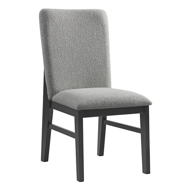 Portland Standard Height Dining Set in Black-Rectangular Table and Four Chairs