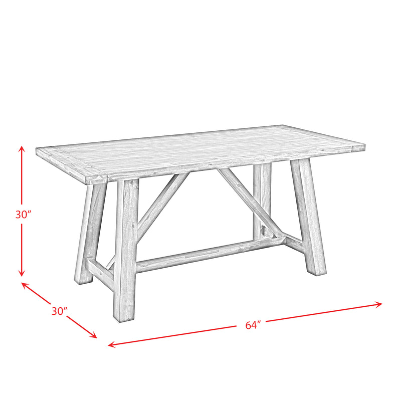 Renegade 64" 6pc Dining Set(Kd)