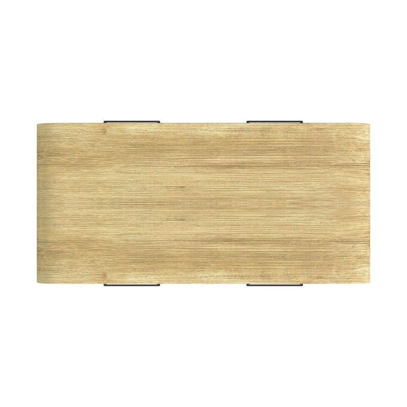 Ridgemont 2PC Occasional Table Set in Natural-Coffee Table & End Table