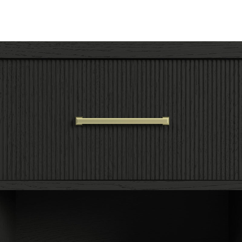 Ridgemont Server in Black with Grain