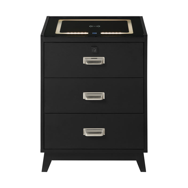 Rio Nightstand with Electronic Features