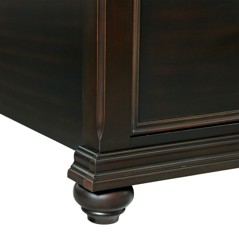 Slater Platform Storage Bedroom Set Black