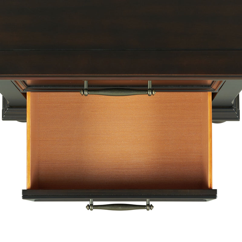 Slater Dresser & Mirror Set Black