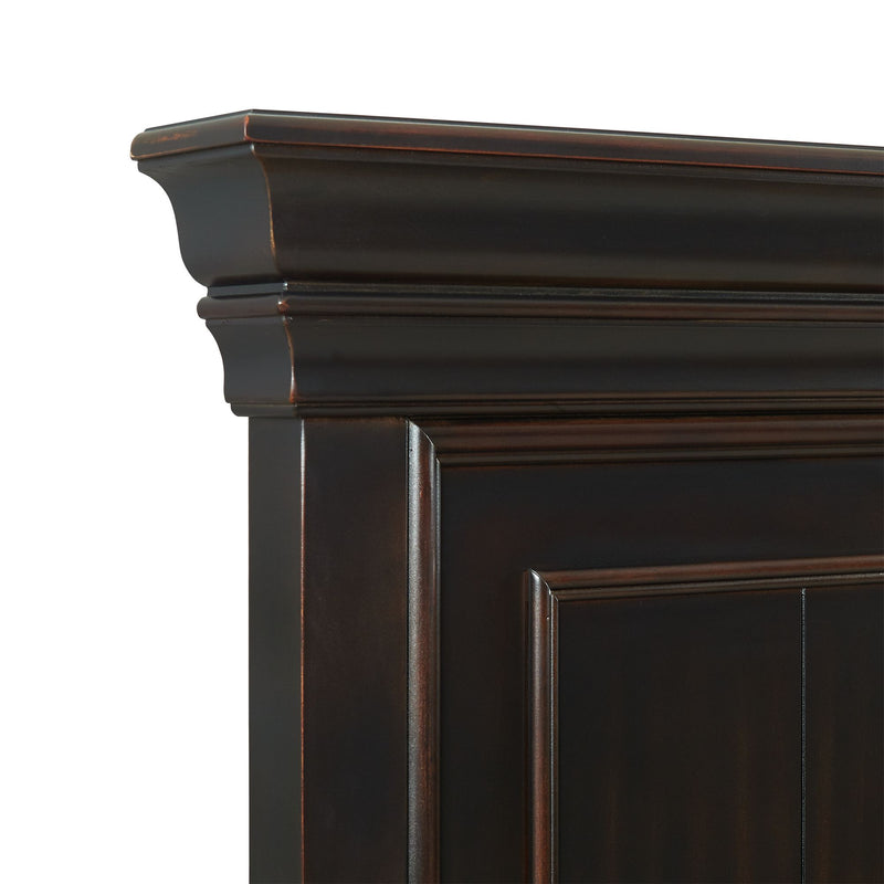 Slater Platform Storage Bedroom Set Black