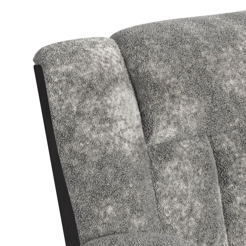 Santorini 6PC Motion Sectional Set in Dillon/Shire Grey