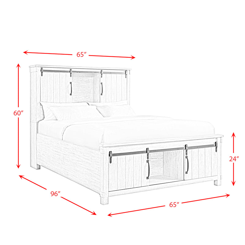 Scott Platform Storage Bed