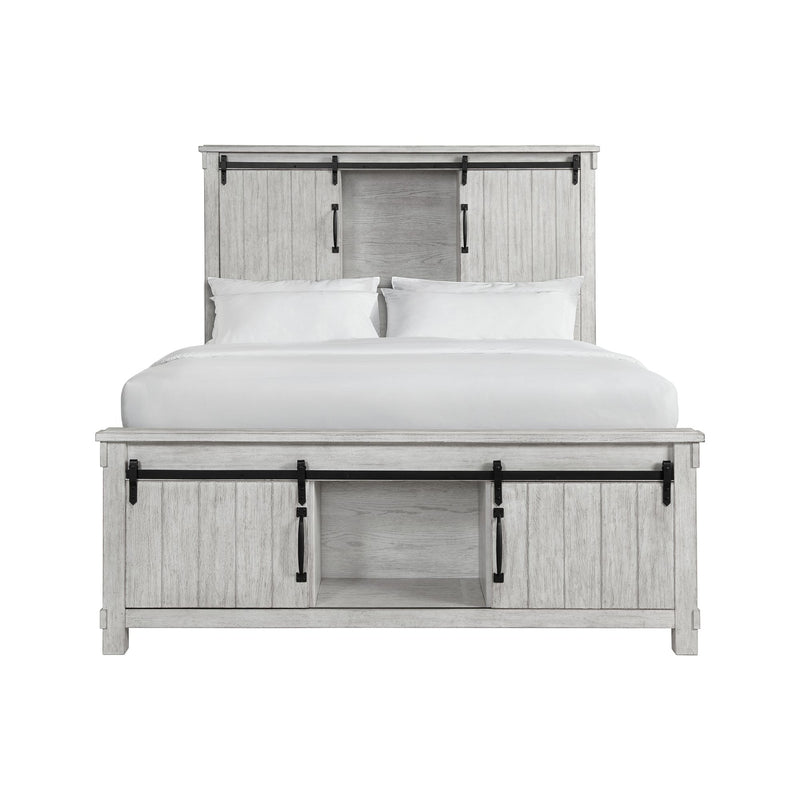 Scott Storage Bed White Finish