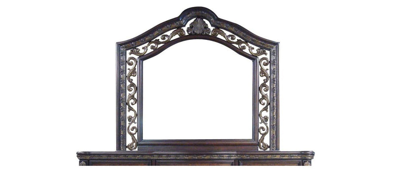 Steve Silver Monte Carlo Mirror in Cocoa