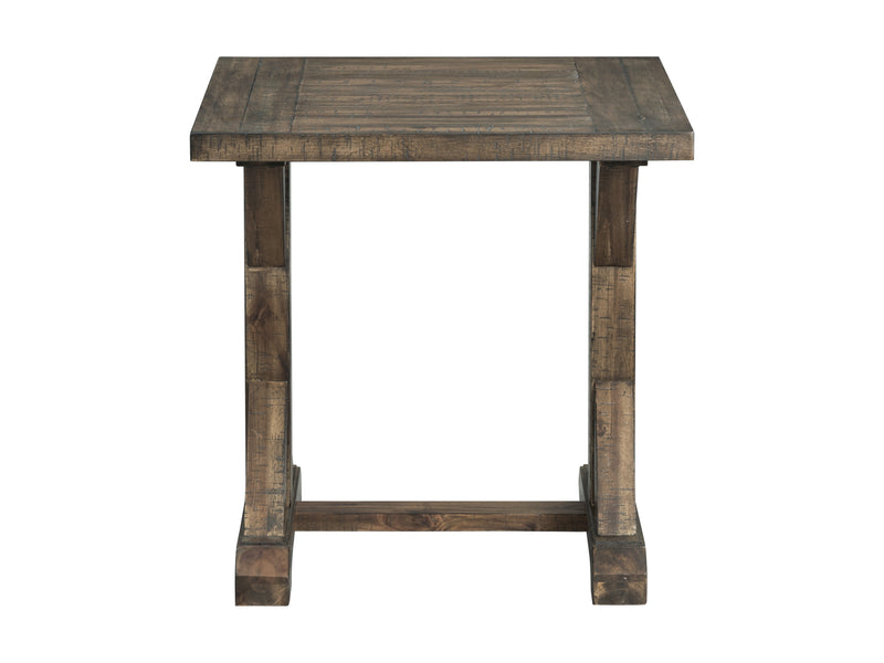 Finn Trestle Base End Table