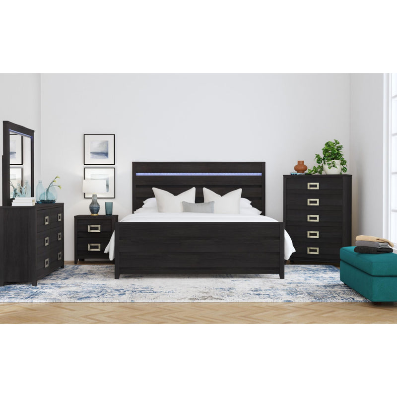 Tobias Bedroom Set with LED