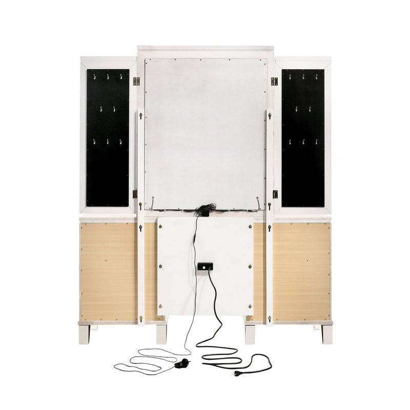 Twenty Nine Dressing Set w/LED & USB Plug White