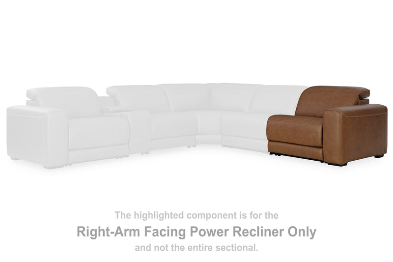 Rally-Up Power Reclining Sectional Loveseat