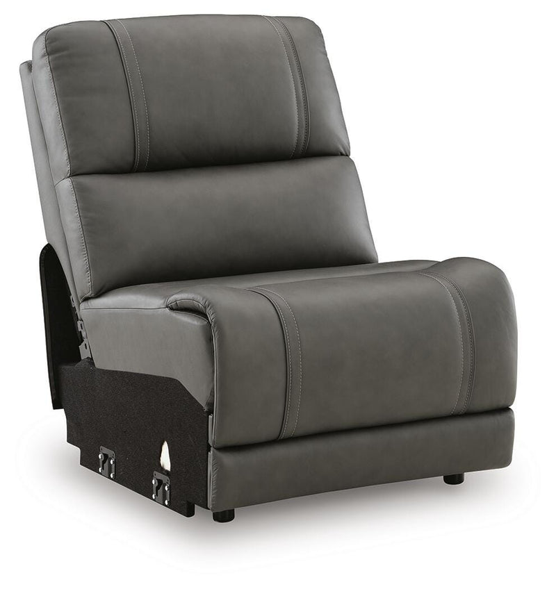 5Z-Harrenhurst Power Sectional Reclining Sofa