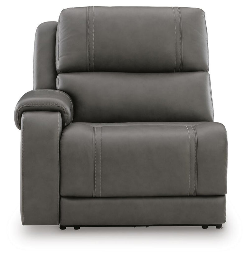 5Z-Harrenhurst Power Sectional Reclining Sofa