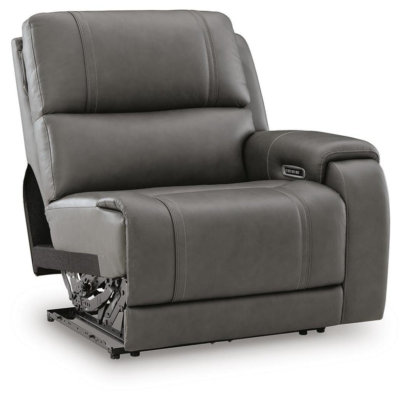 5Z-Harrenhurst Power Sectional Reclining Sofa