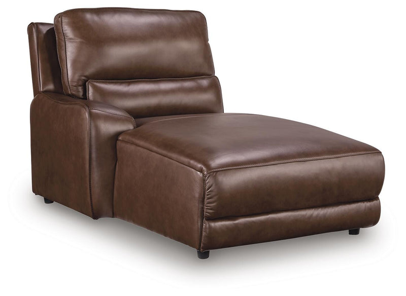 Silverbrooke Reclining Sectional with Double Chaise