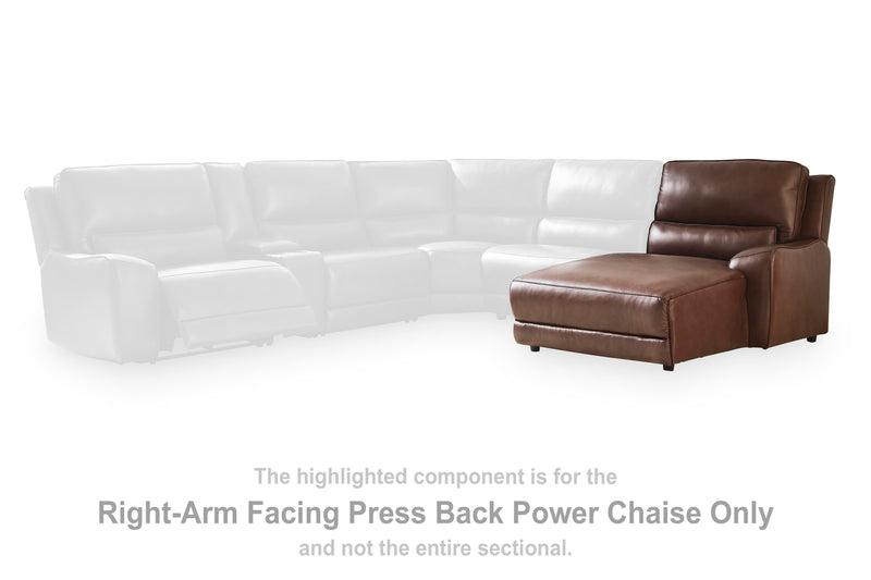 Silverbrooke Reclining Sectional with Double Chaise and Storage Consoles
