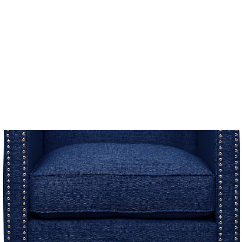 Erica 497 Chair W/Chrome Nails Heirloom Blue (ISTA 3)