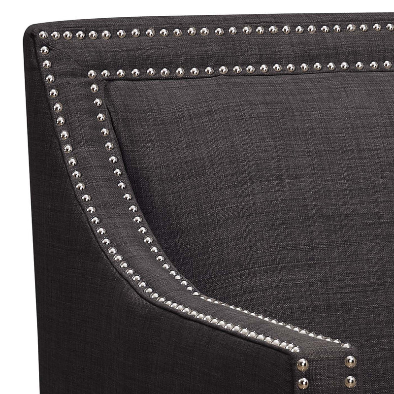 Erica 497 Chair W/Chrome Nails Heirloom Charcoal (ISTA 3)