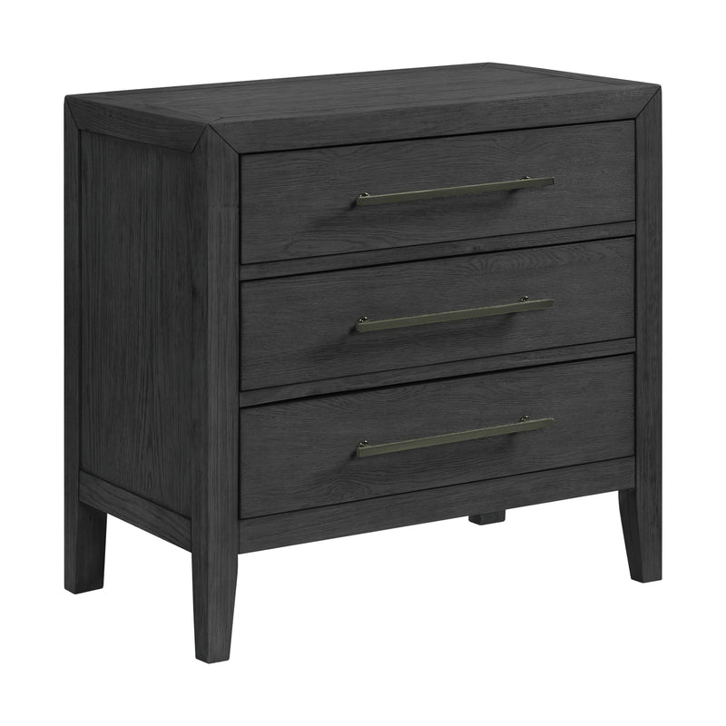 Versailles Contemporary 3-Drawer Nightstand