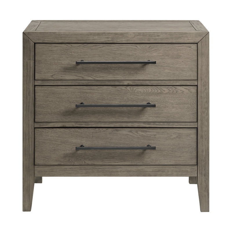 Versailles Contemporary 3-Drawer Nightstand