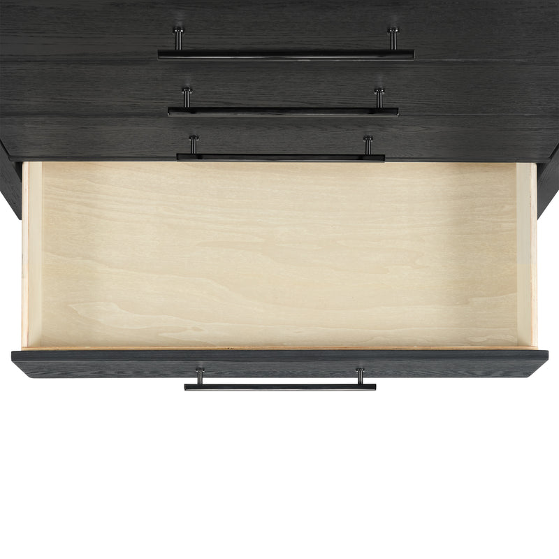 Versailles Contemporary 3-Drawer Nightstand