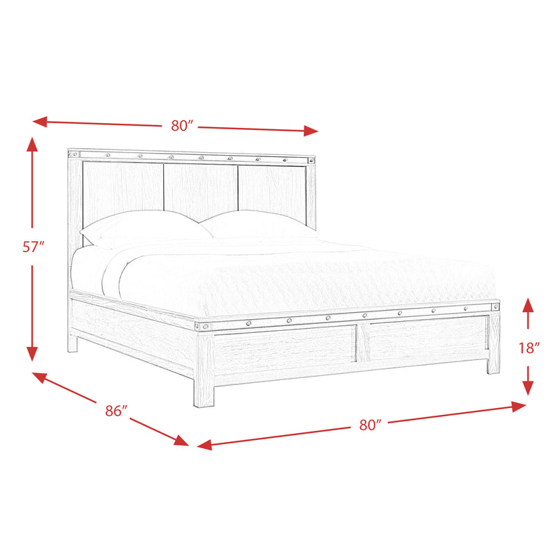 Wade Panel Bed