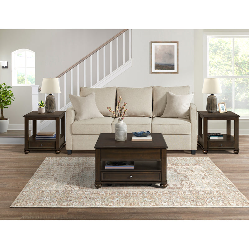 Wagner End Table in Cherry