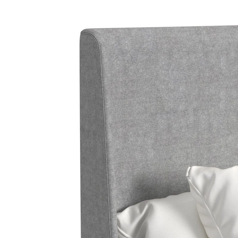 Westland UPH Bedroom Set with Grey Fabric