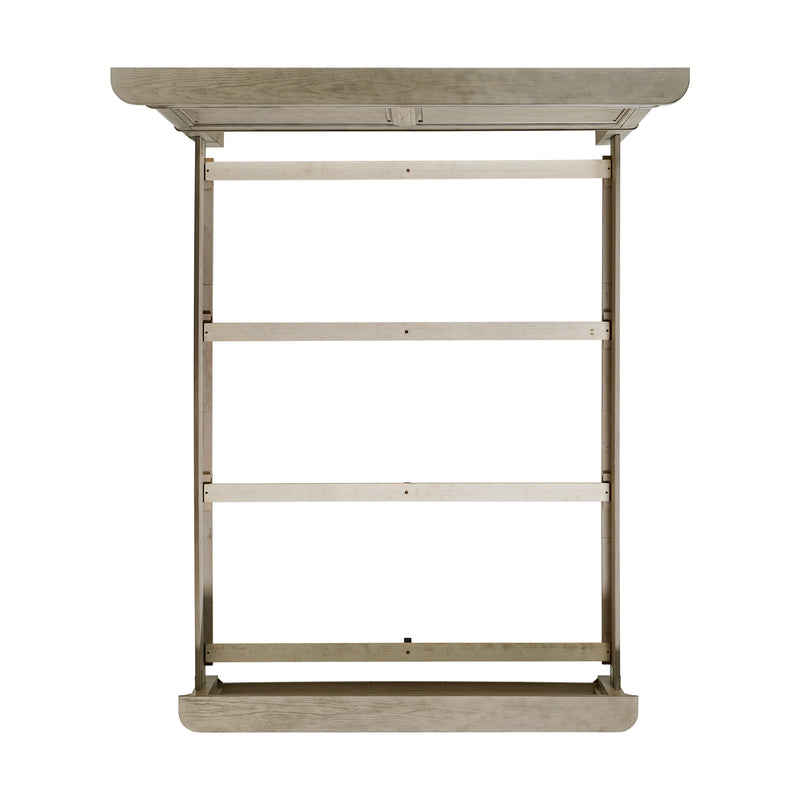 Whit-Ash Panel Bedroom Set with Door Chest