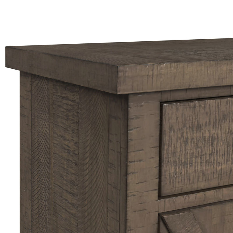 Yellowstone Server in Medium Brown